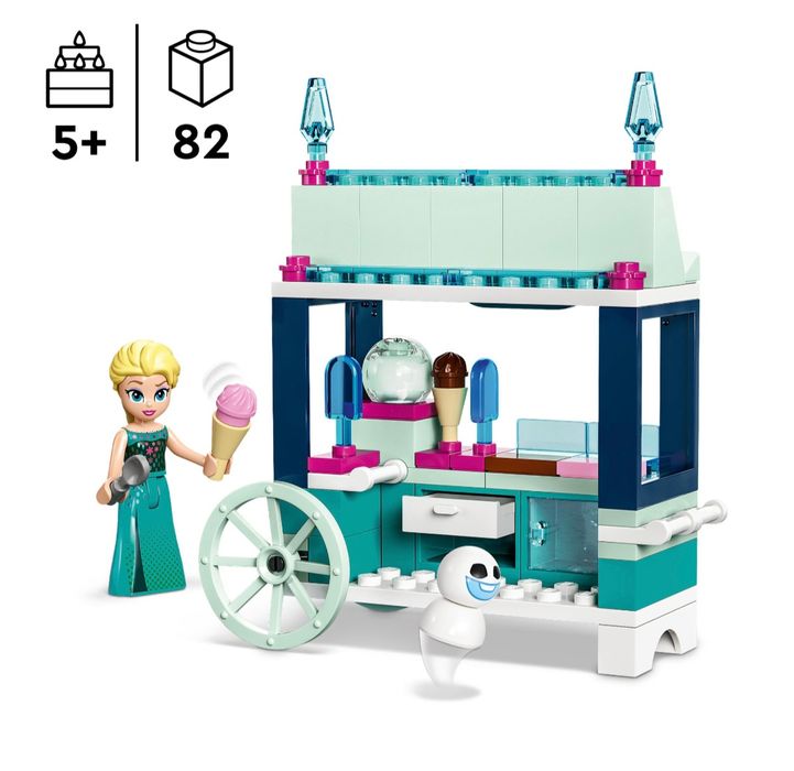 LEGO Disney 43234 Mrożone smakołyki Elzy Olaf i Elza