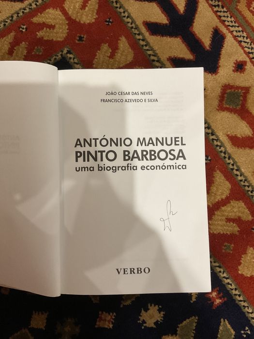 Livro António Manuel Pinto Barbosa - Uma biografia económica