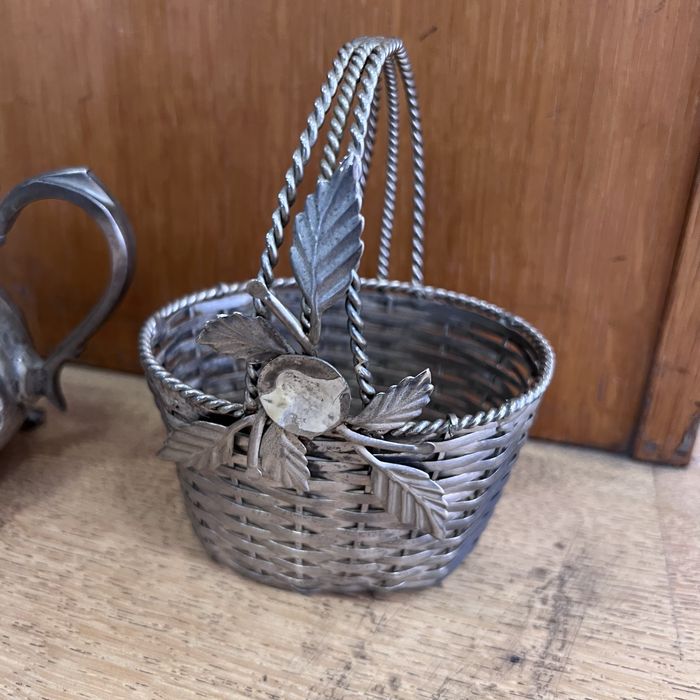 Conjunto Bule de chá marroquino antigo