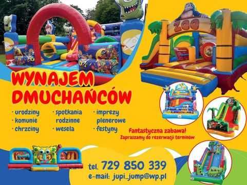 Dmuchańce wynajem