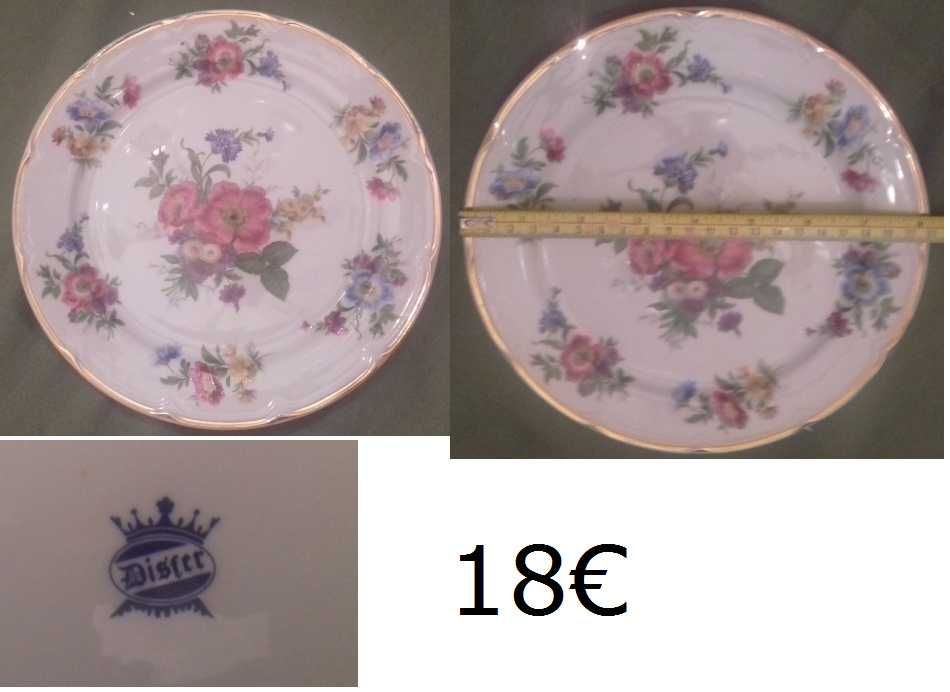 !! LER DESCRIÇÂO !! Pratos vintage Lindos !