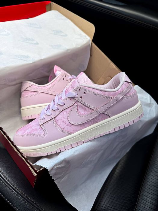 НОВИНКА‼️Dunk Low WMNS Lace Pack Regal Pink / жіночі кросівки найк