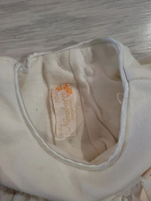 Sukienka do chrztu ecru Mayoral 70