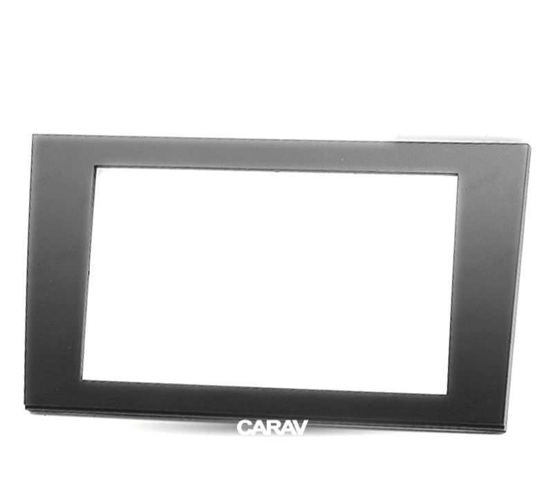 MOLDURA ADAPTADOR PRETO PARA RADIO 2-DIN PARA AUDI A4 Y SEAT EXEO