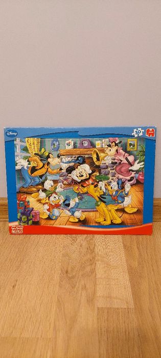 Puzzle ,,na planszy" Myszka Miki i przyjaciele, Mickey Mouse & friends