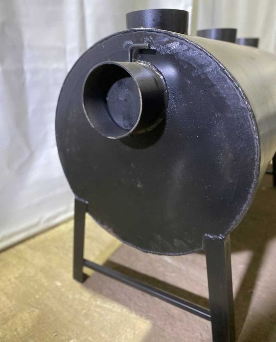 5мм! 995м3! Піч Буржуйка Теплогенератор Промисловий Булер'ян