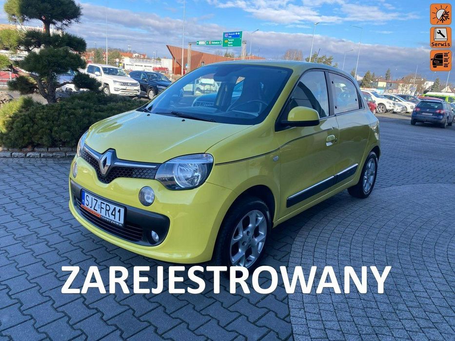 Renault Twingo klimatyzacja, tempomat, multifunkcja, el. szyby + lusterka