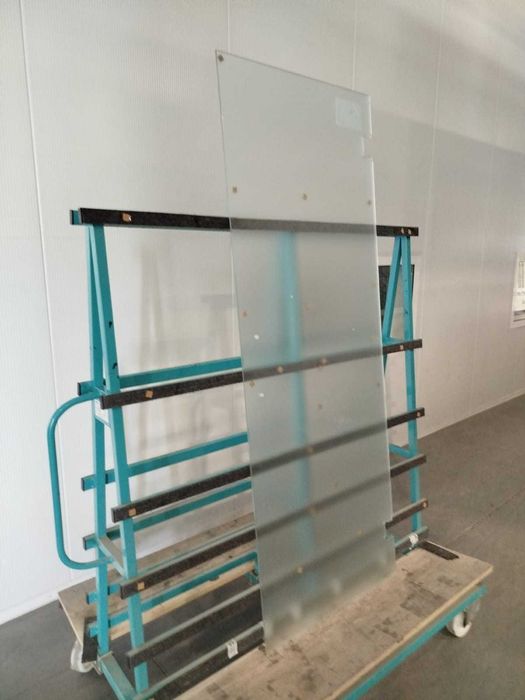 Porta de vidro temperado