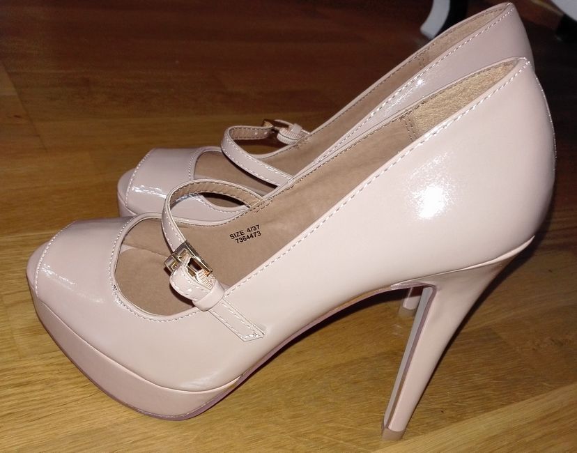 Sprzedam stylowe buty szpilki nude na obcasie roz 37 Atmosphere nowe