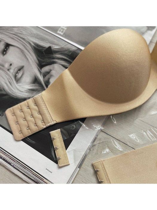 Пушап бюстгальтер анжелика без бретель, бесшовный лифчик без лямок