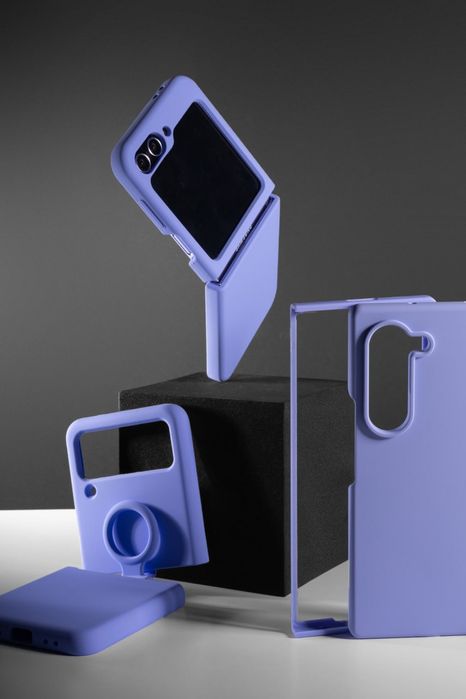 Преміум якість! Силіконовий чохол з мікрофіброю Samsung Galaxy Z Flip