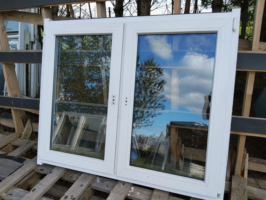 Okno 141 x 117 pcv używane 140 x 120