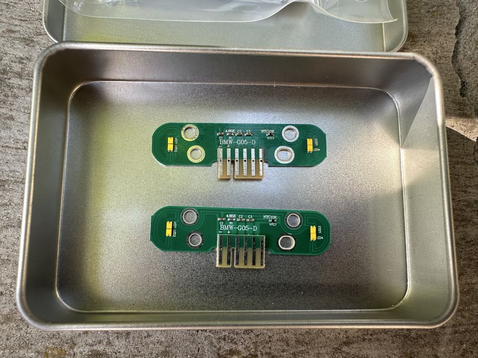 Светодиодная плата ДХО Yellow для фар BMW LED X5 G05, X6 G06