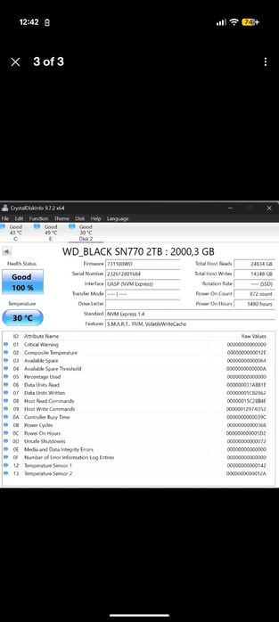 [GARANTIA] WD_Black SN770 NVMe 2TB PCIe Gen4 M.2