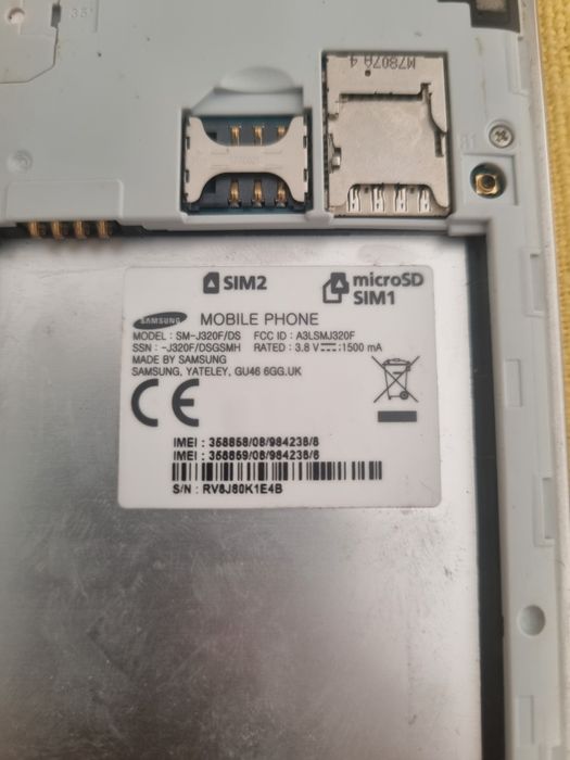 Samsung J320F para peças ou para quem quizer arranjar