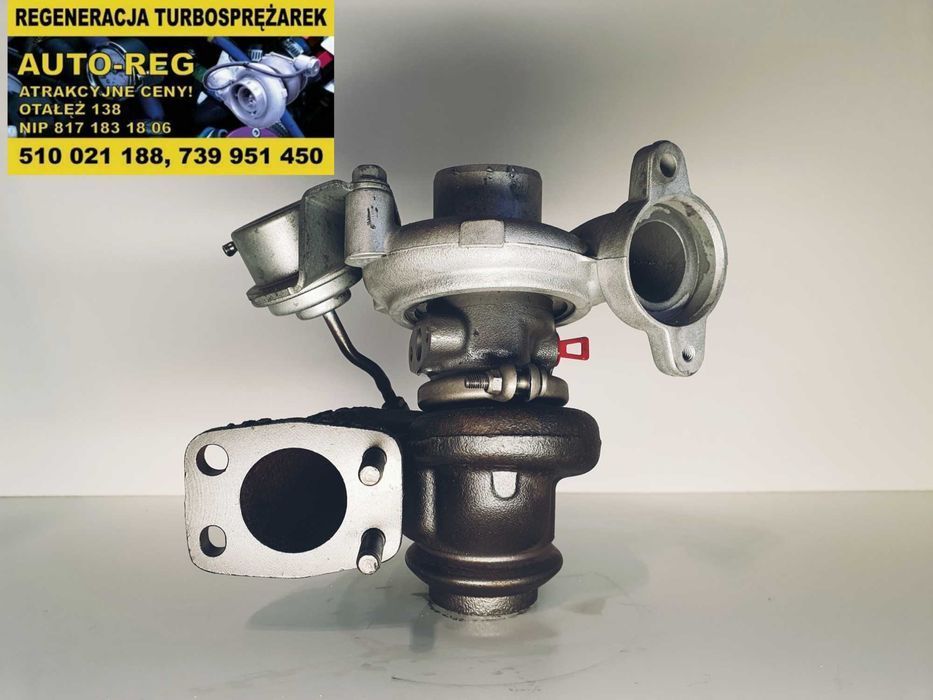 Turbosprężarka po regeneracji 1.6 hdi 90km 75km PEUGEOT citroen