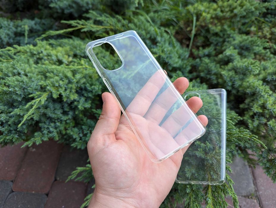 Чехол противоударный Motorola G62 прозрачный чохол прозорий