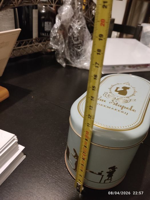 Caixa metálica Van Stapele