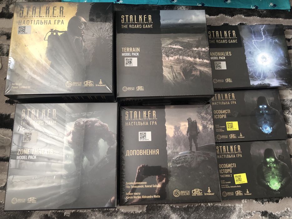 S.T.A.L.K.E.R. The Board Game / Настольная игра «Сталкер»