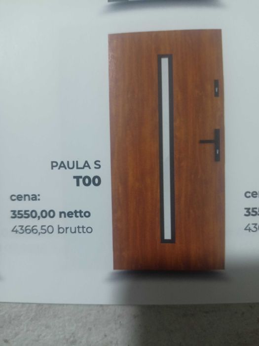 Drzwi metalowe przeszklone