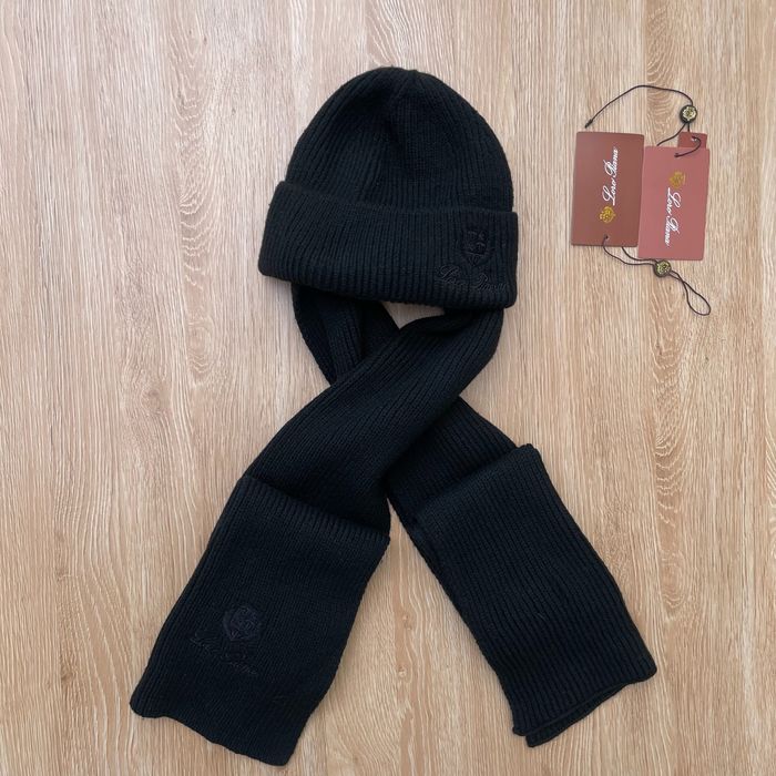 Kit Loro Piana - Cachecol & Gorro