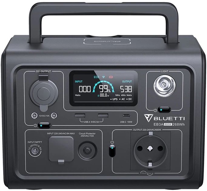 Зарядна станция Bluetti EB3A