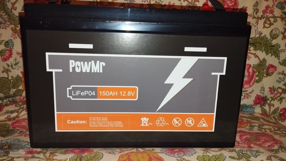 LiFePO4 акумулятор PowMr Lifepo4 12v 150Ah