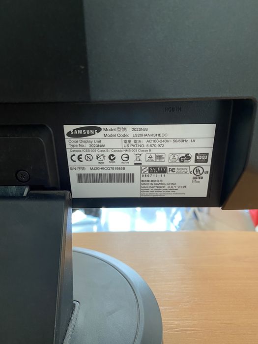 Продаються компютерні монітори Samsung 19,20 дюймів