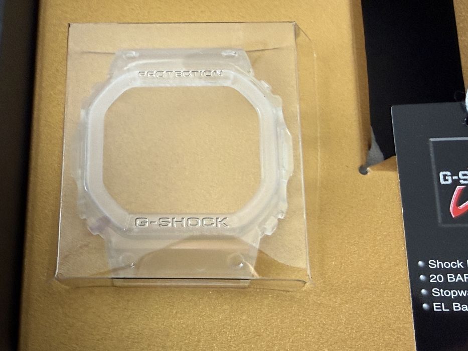 2xBezel i 2xPasek do Casio G-Shock DWE-5600HG-1ER Gold