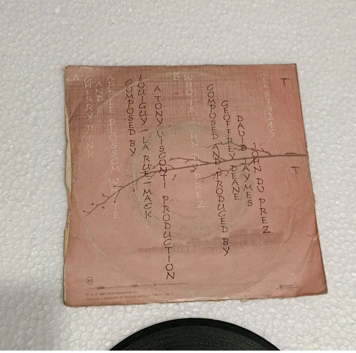 Modern Romance Cherry Pink And Apple Blossom White Disco VINIL Single