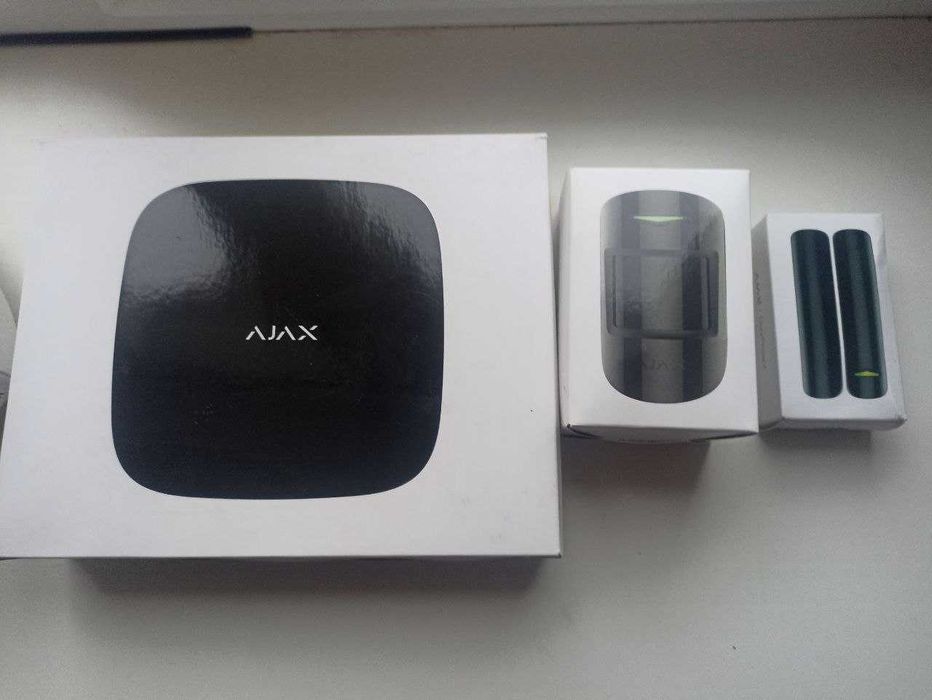 Комплект охранной сигнализации Ajax StarterKit Black