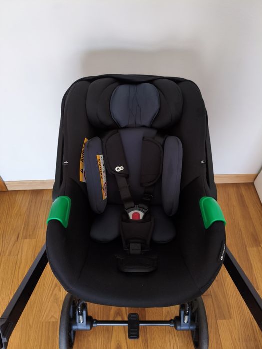 Carrinho de bebé multifuncional 4 em1 KINDERKRAFT Newly + Mink PRO (Preto
