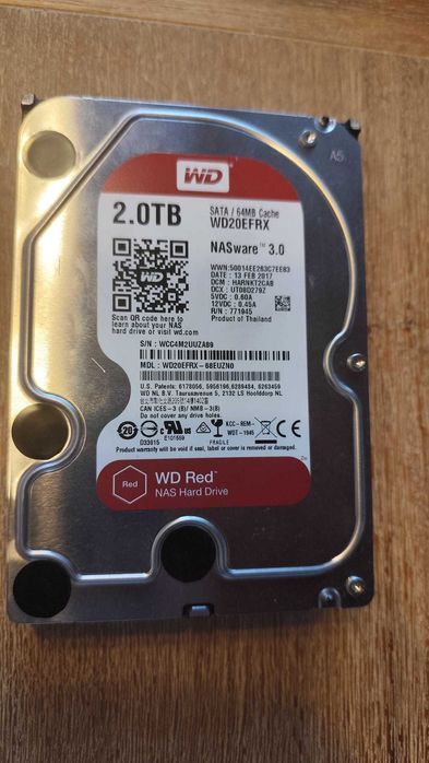 HDD 2TB RED Western Digital para NAS
