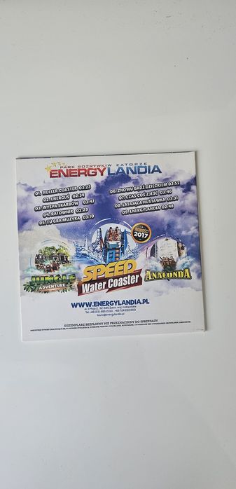 Płyta CD Energylandia 2017 muzyczna kompilacja