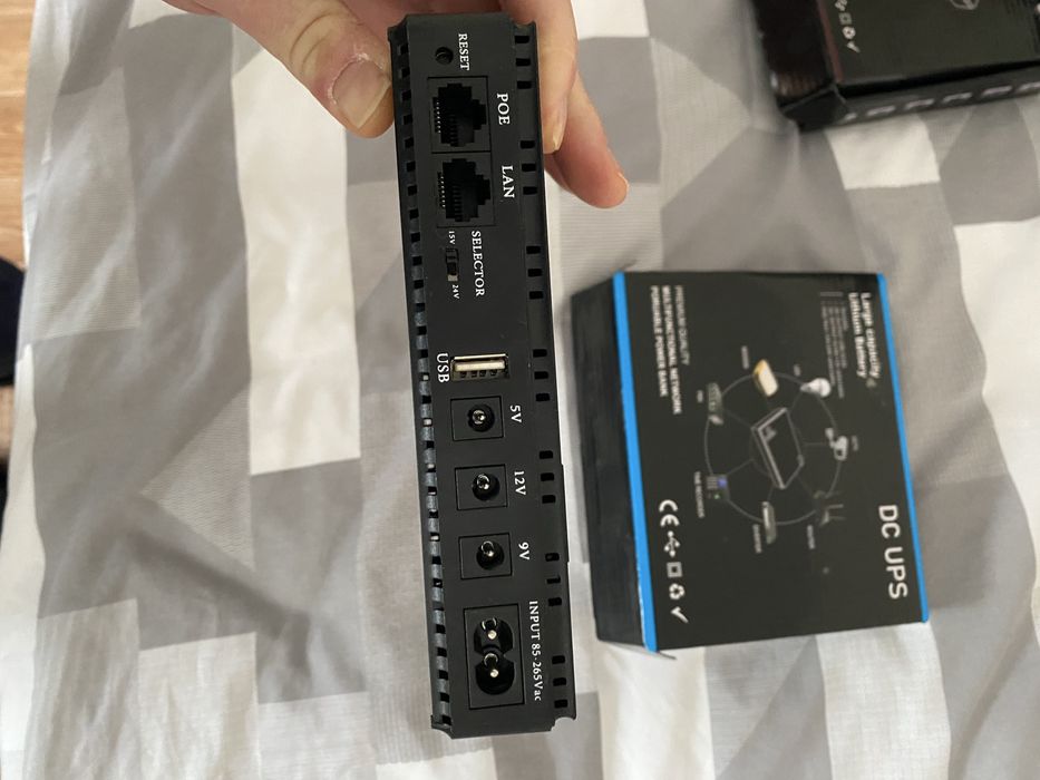 Безперебійник (UPS) ДБЖ для WI-Fi роутера 5/9/12V 12000 /14000 mAh