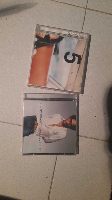 Conjunto de 2 CDS Originais Lenny Kravitz