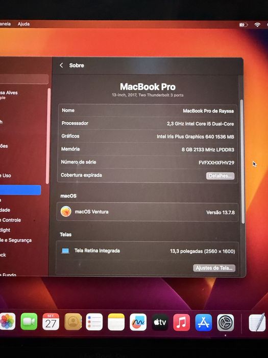 Macbook Pro 2017
