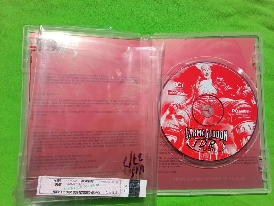 Jogo PC ano 1999/2000