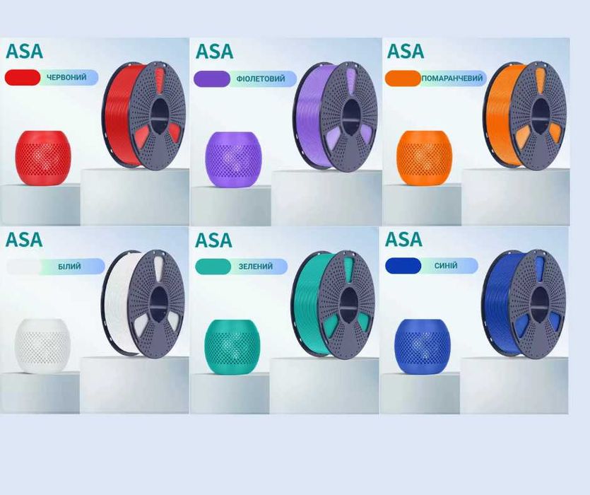 Філамент. Пластик SUNLU ASA 1.75мм, 1кг