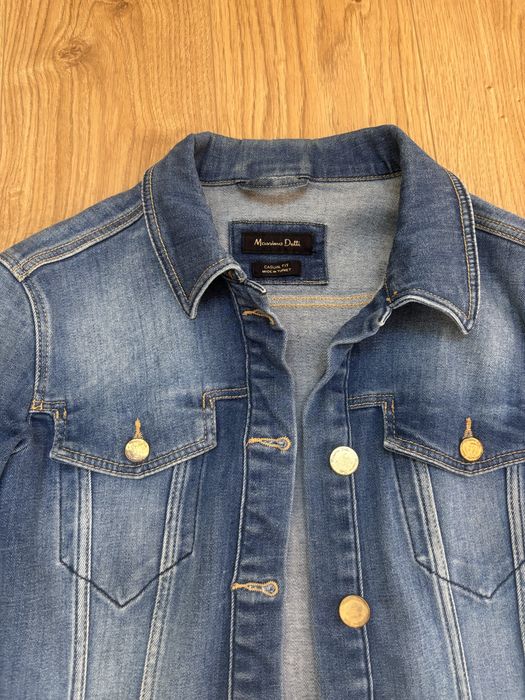 Massimo Dutti świetna kurtka jeansowa