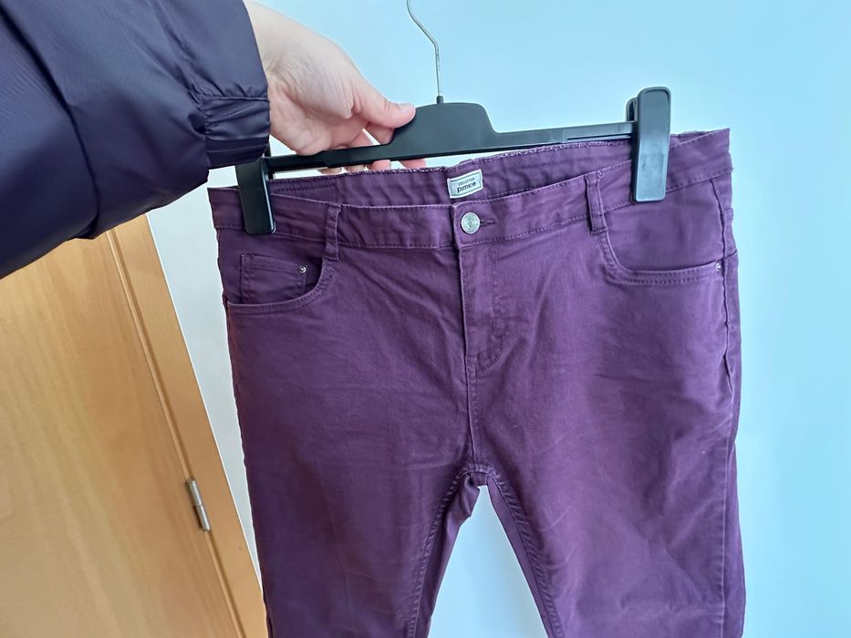 Calças Roxas Nº 44 Pinkie