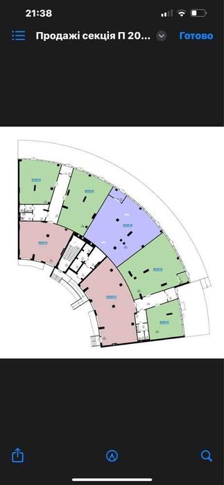 р Комерційне приміщення 1 поверх ЖК «Північна фортеця» Розтермінування