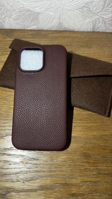 Шкіряний чохол на Iphone 14 pro max
