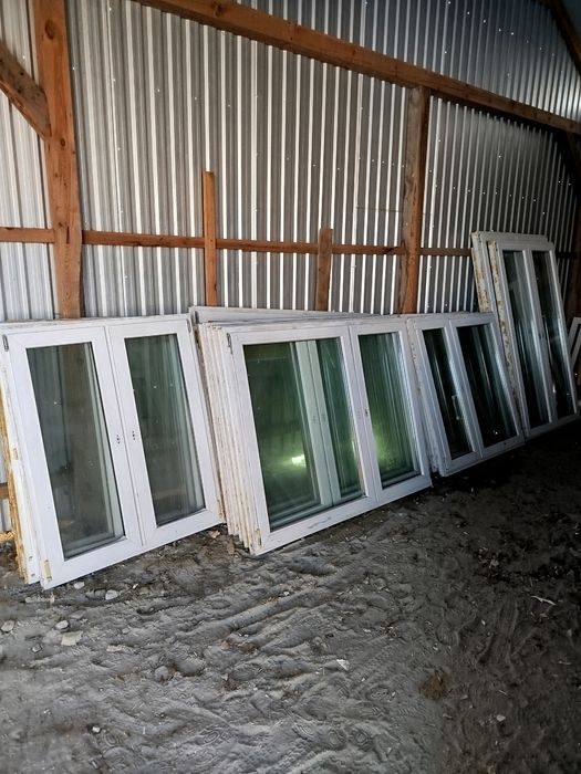 Sprzedam okna pcv różne wymiary, duży wybór, dobrym stanie