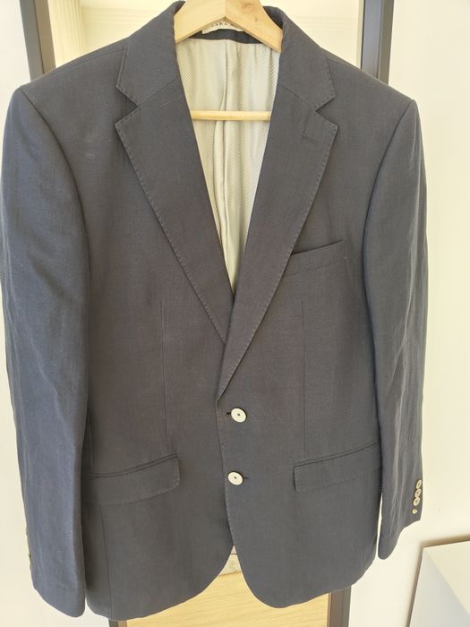 Fato azul escuro Zara