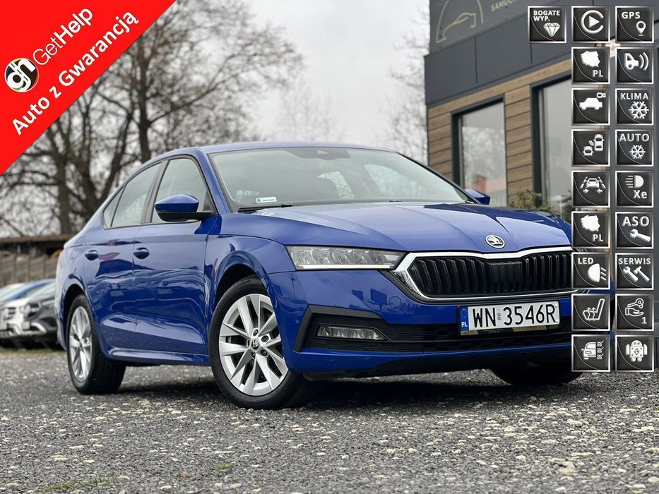 Skoda Octavia Salon Polska Poleasingowy I właściciel Serwis ASO VAT 23% Bezwypadkowy