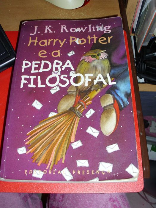 Harry Potter e a Pedra Filosofal  3ª Edição de 1999 Editorial Presença