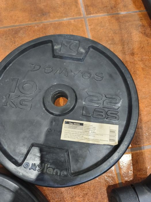 Conjunto musculação