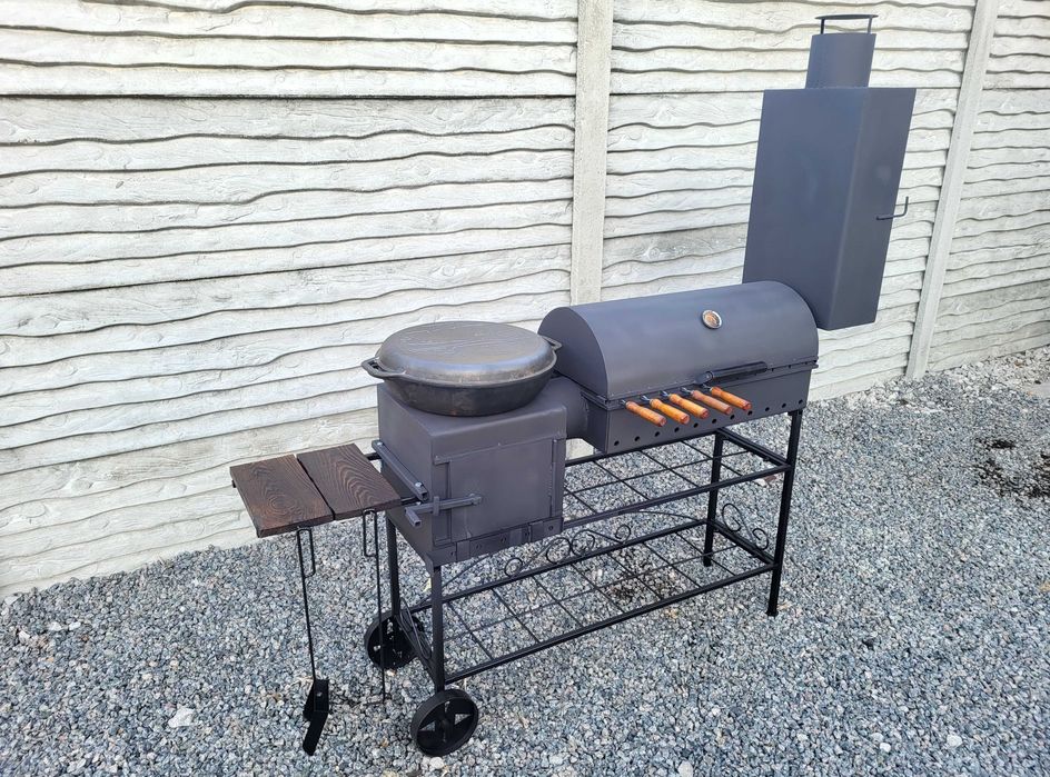 ВІД ЗАВОДУ! НЕ ПОВЕДЕ! 5мм! Коптильня, Барбекю, Гриль, Піч під Казан