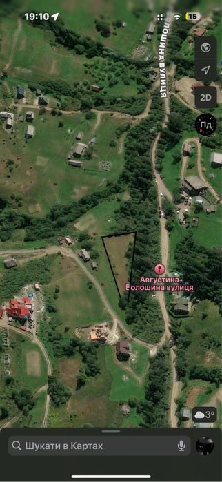 Продам земелну ділянку  17 сотих без дукументів є два рішеня